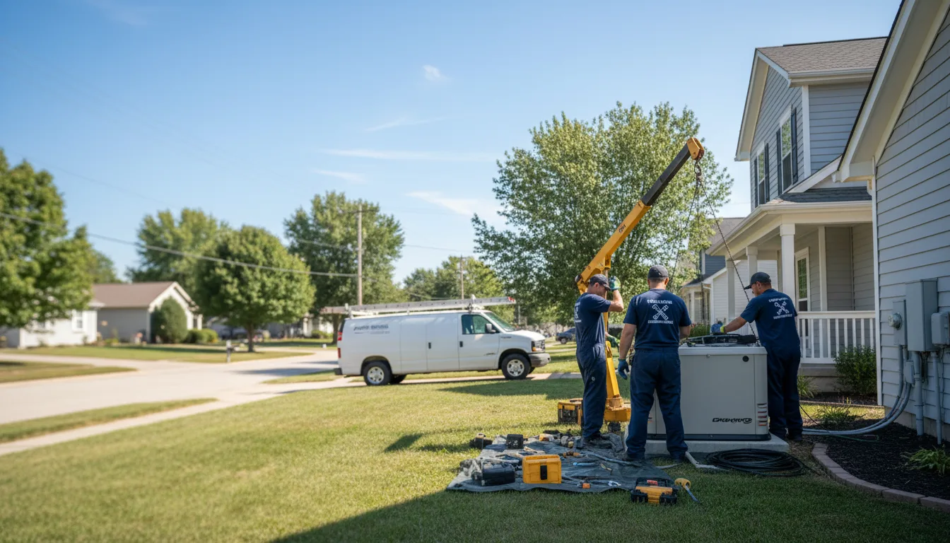 Generator Installation in Normangee, TX near me